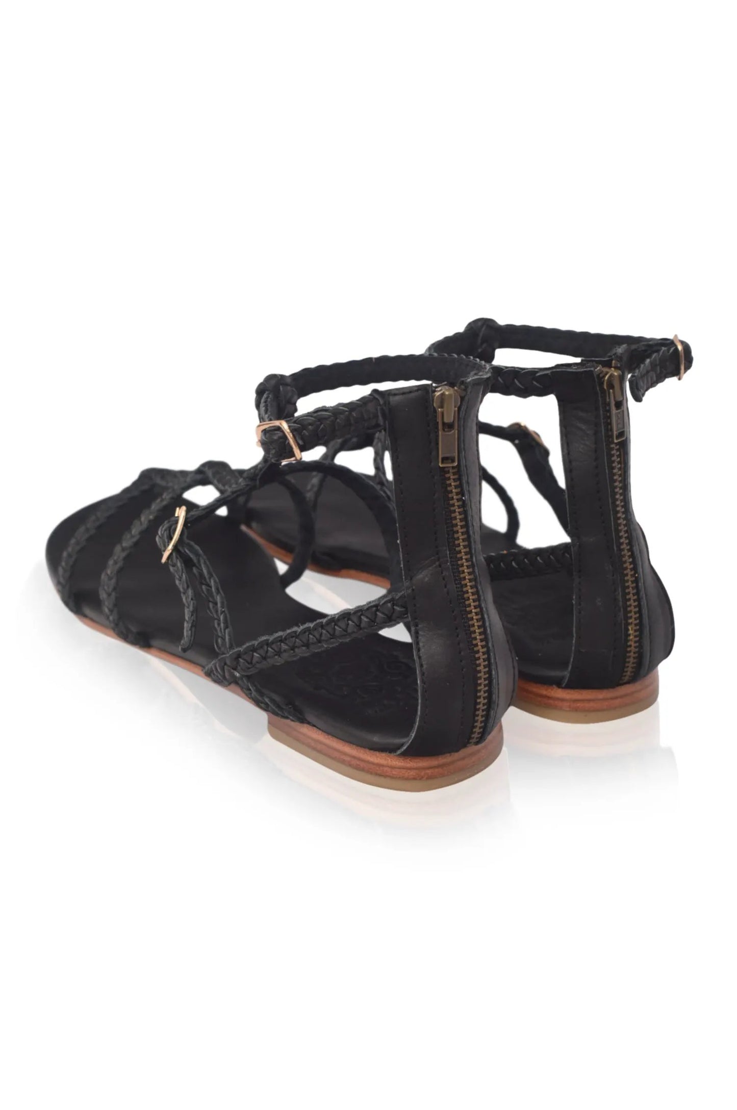 Luce Gladiator Leather Sandals by ELF