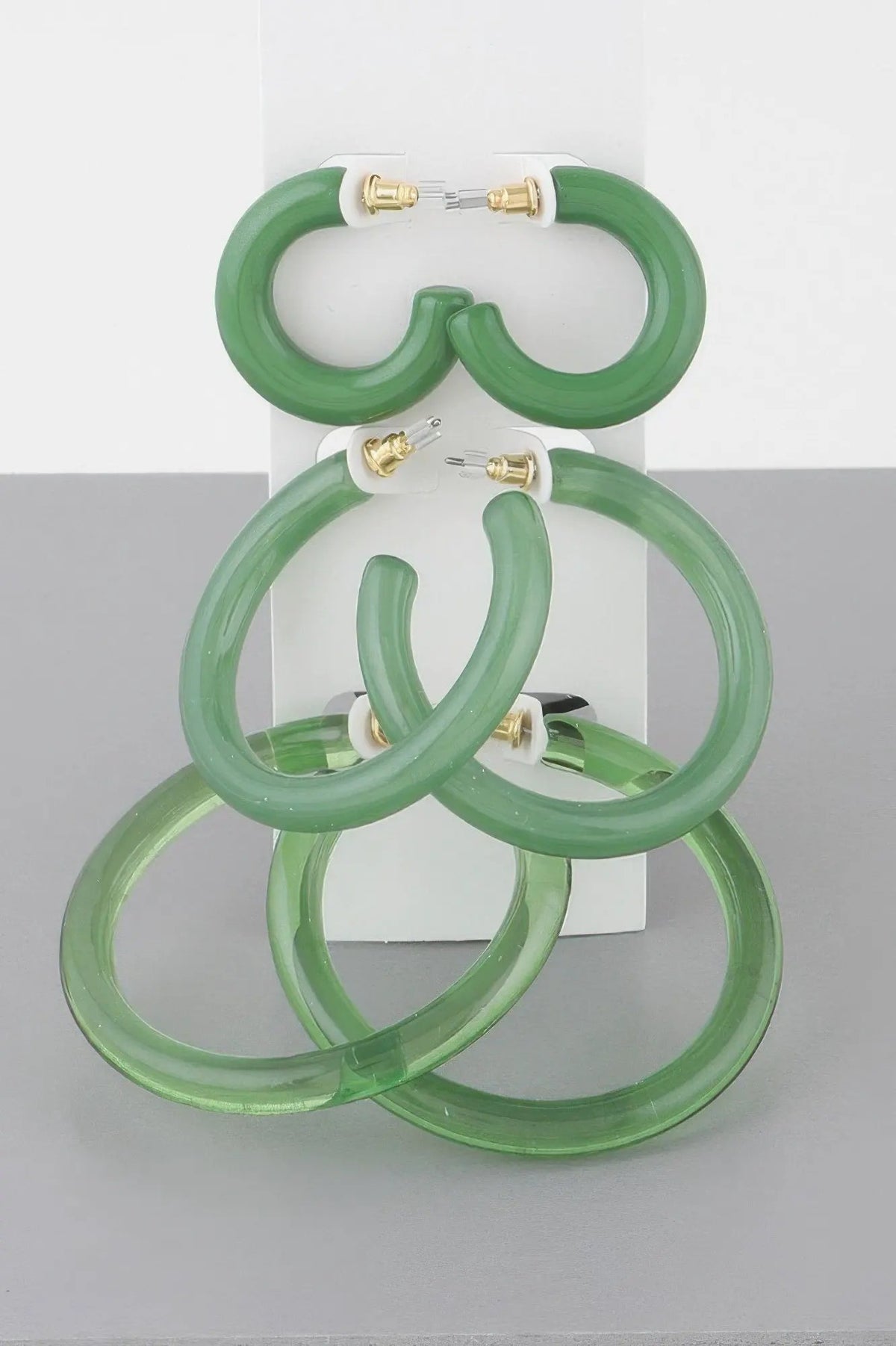 MADISON Multi Solid Hoop Earrings Set: NYFW BYMANYC ® New York by BYMANYC ® New York