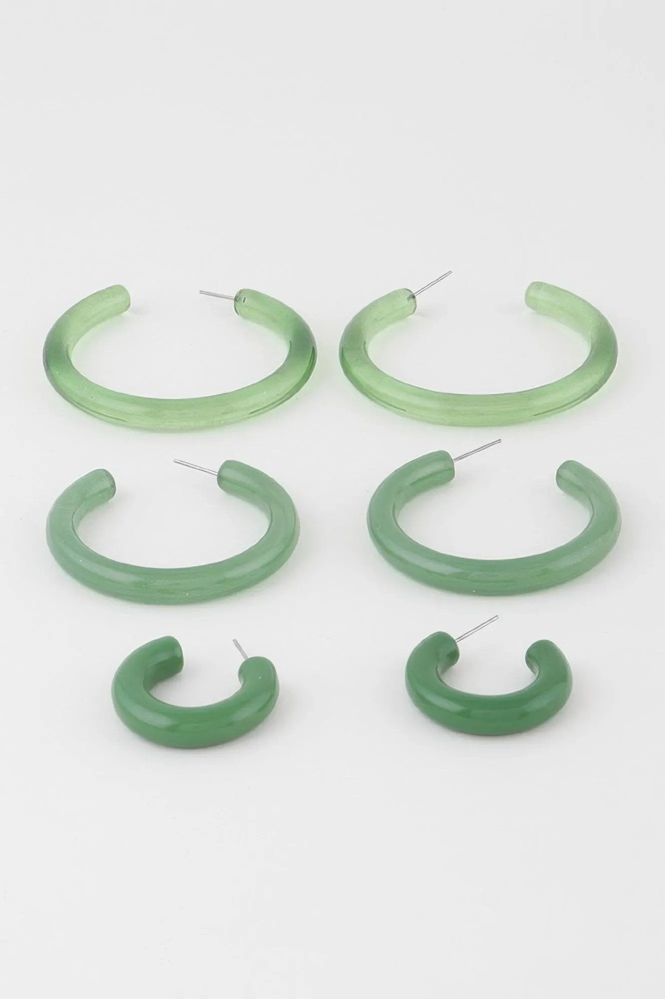 MADISON Multi Solid Hoop Earrings Set: NYFW BYMANYC ® New York by BYMANYC ® New York