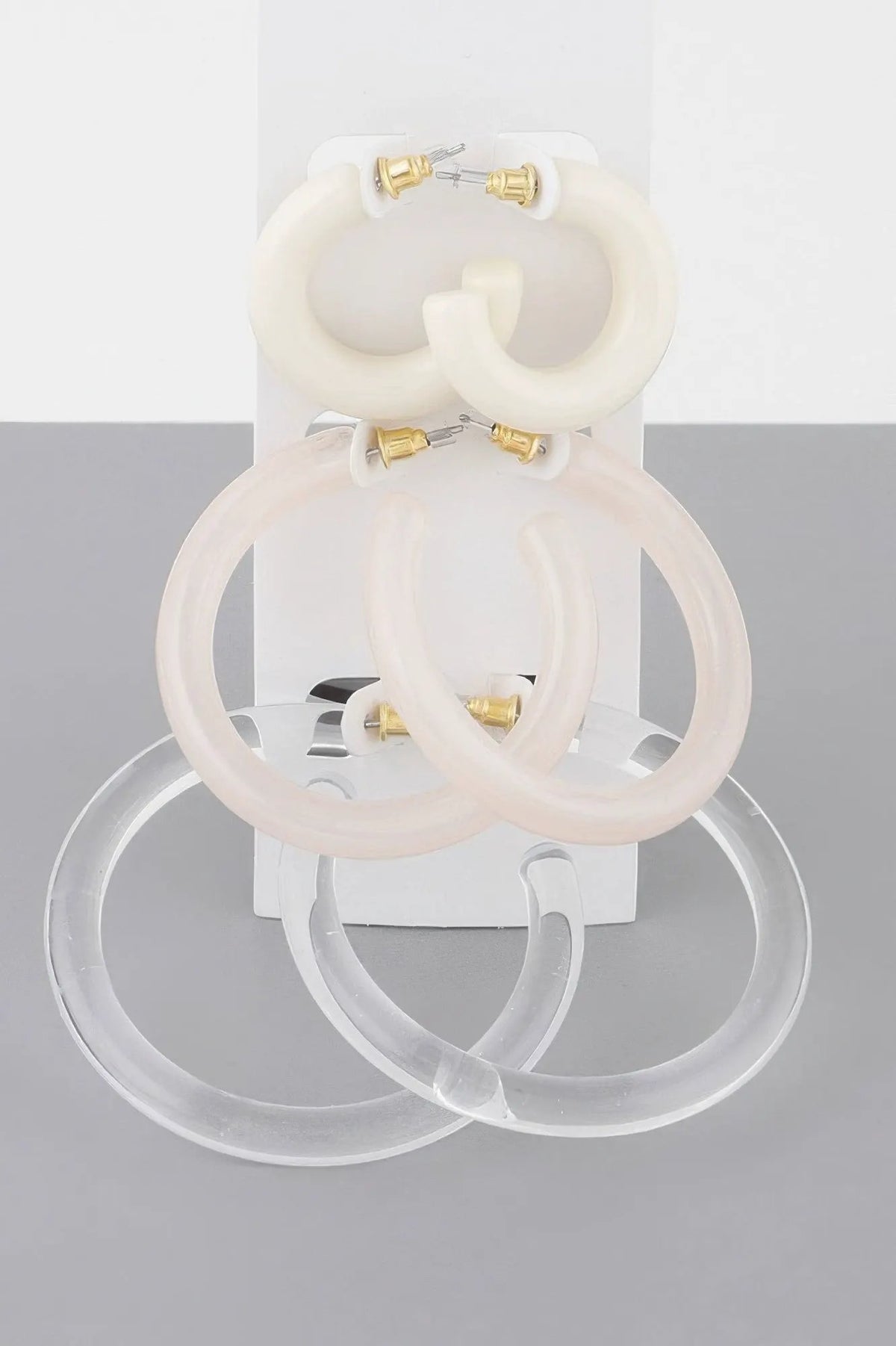 MADISON Multi Solid Hoop Earrings Set: NYFW BYMANYC ® New York by BYMANYC ® New York