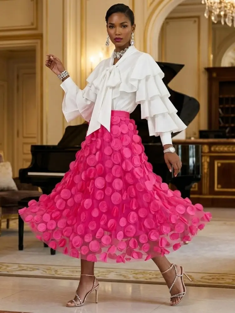 MAXI LONG SKIRT - New Collection PARIS LE MARAIS - LUXEMBOURG - BYMANYC ® New York by BYMANYC ® New York