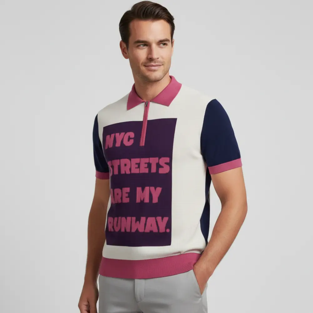 MEATPACKING Cashmere Polo BYMANYC ® New York by BYMANYC ® New York