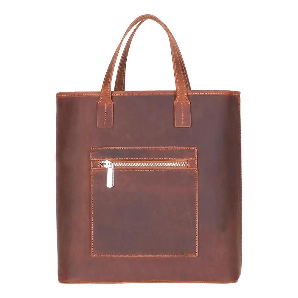 Valetto Leather Tote Bag by TORONATA