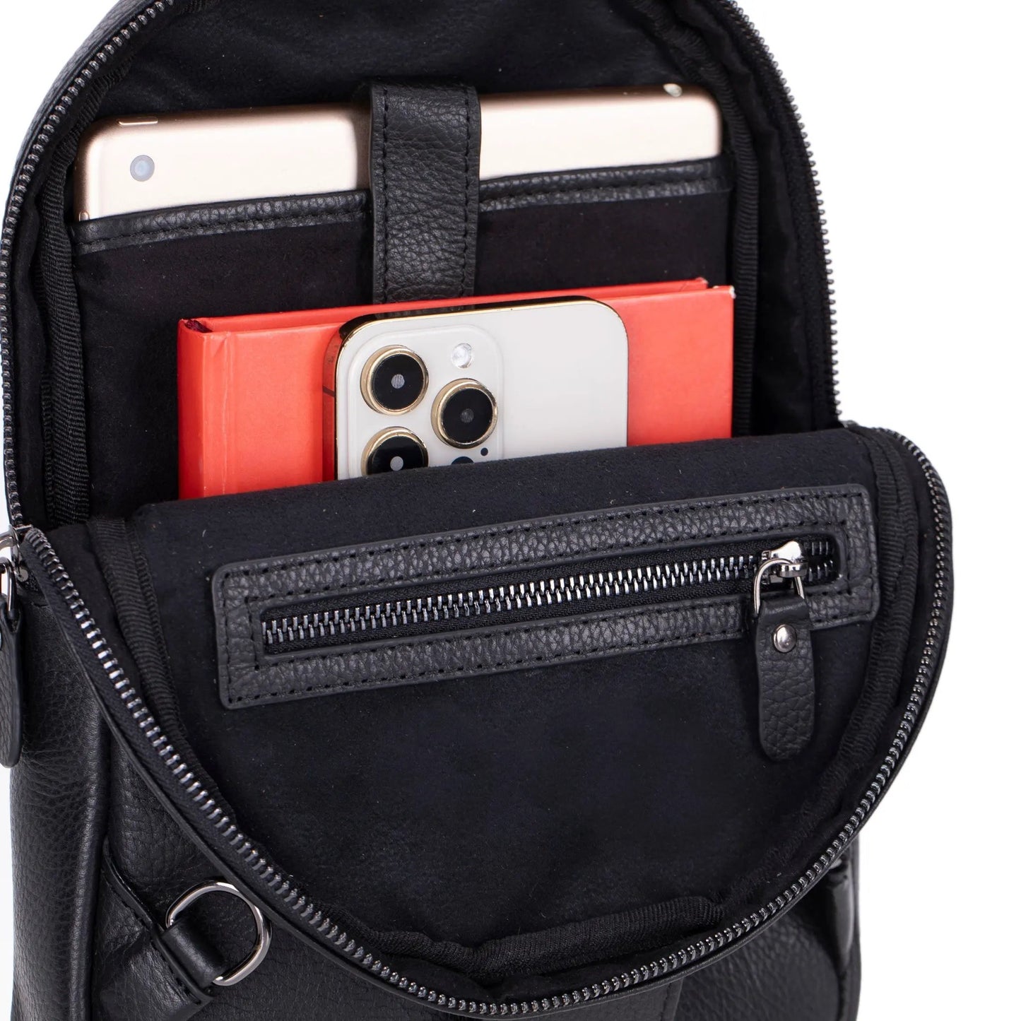 Blake Leather Crossbody Bag by TORONATA