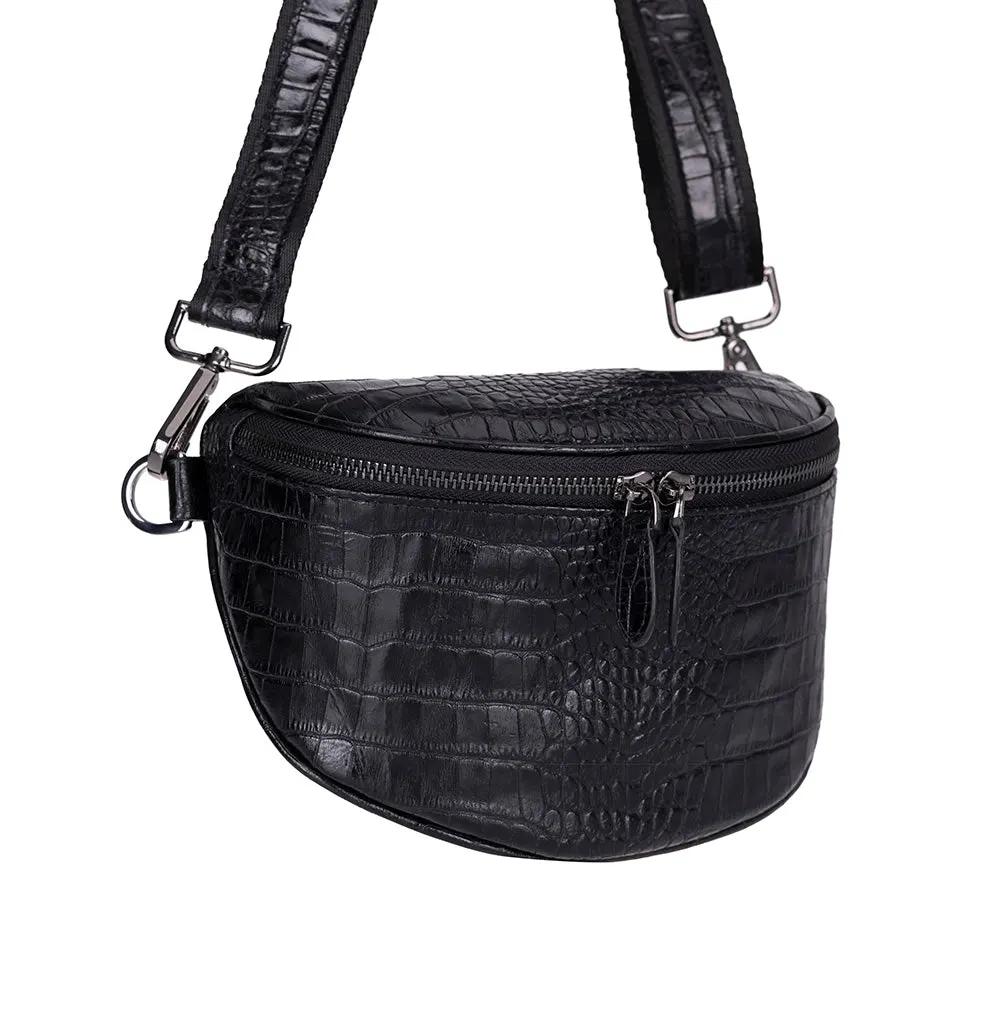 Alora Leather Crossbody Bag by TORONATA