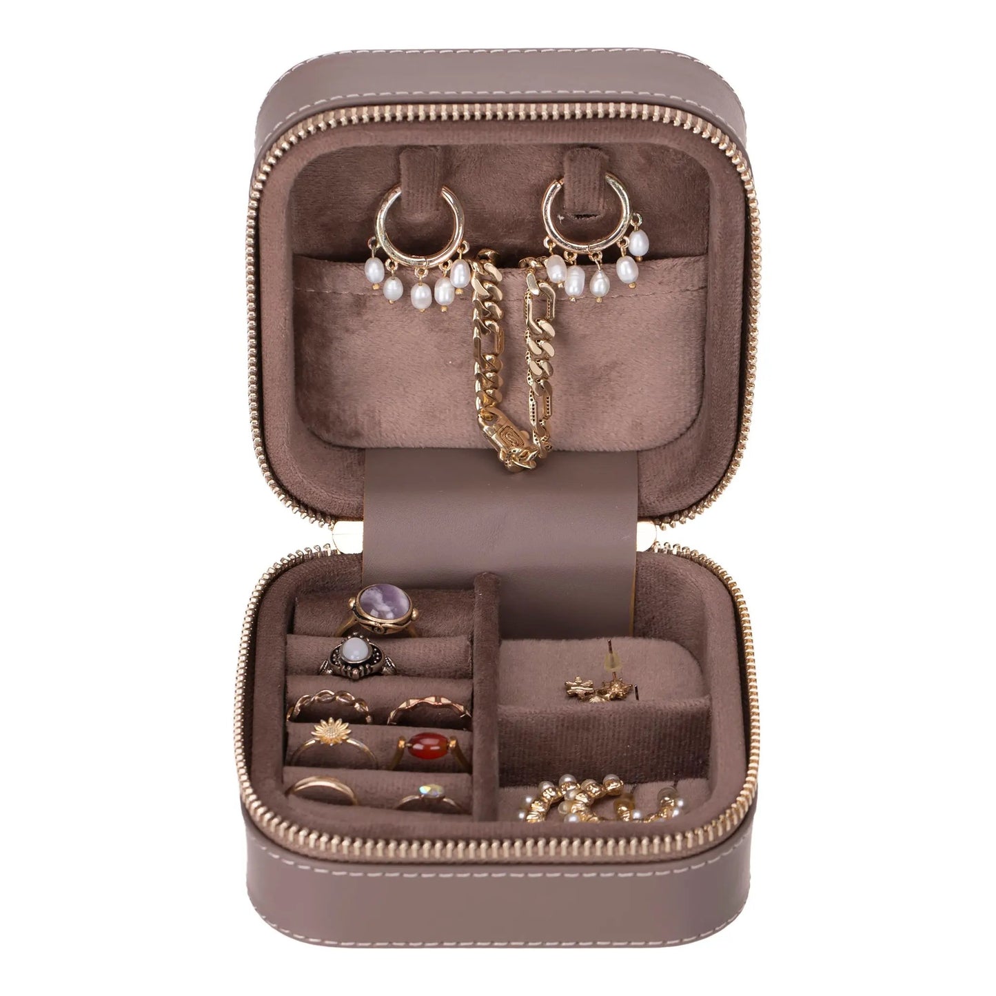 Eufaula Leather Jewelry Box by TORONATA