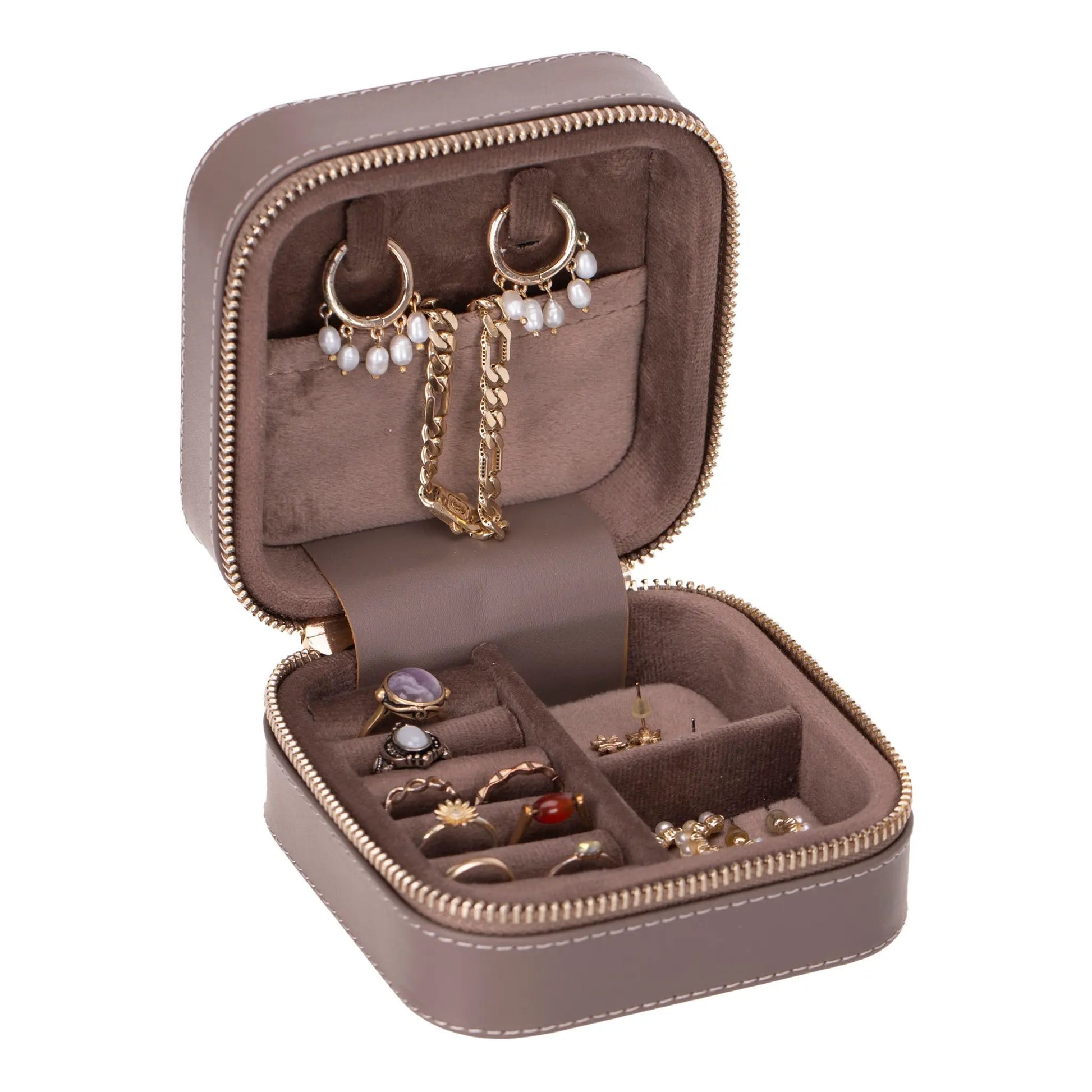 Eufaula Leather Jewelry Box by TORONATA