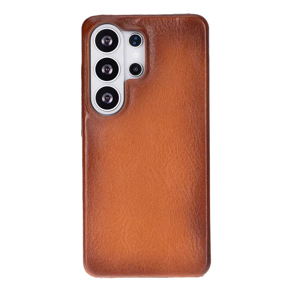 Marion Samsung Galaxy S26 Ultra Leather Case – Genuine Leather Slim Cover by TORONATA