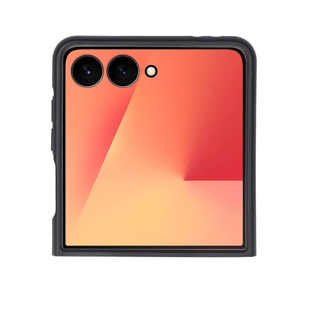 Miami Galaxy Z Flip 7 Leather Case | Slim Genuine Leather by TORONATA