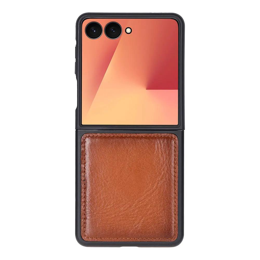 Miami Galaxy Z Flip 7 Leather Case | Slim Genuine Leather by TORONATA