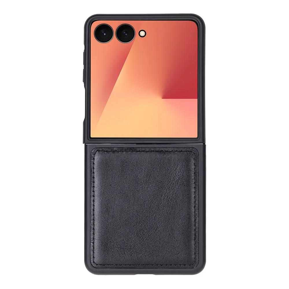 Miami Galaxy Z Flip 7 Leather Case | Slim Genuine Leather by TORONATA