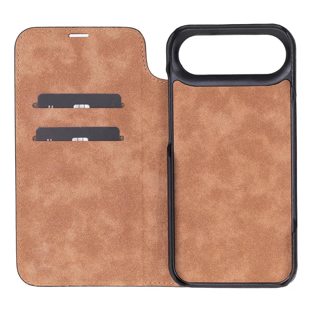 Decatur iPhone 17 Air Leather Folio Wallet Case by TORONATA