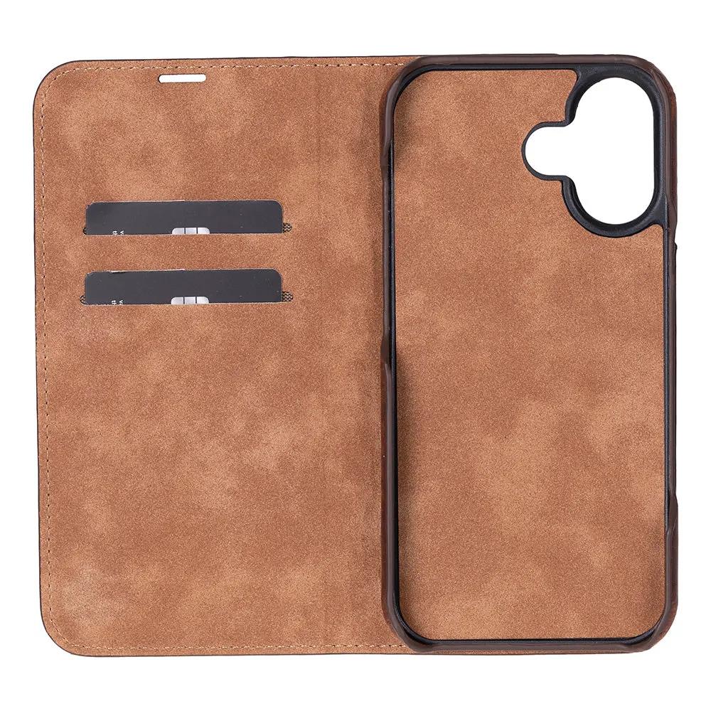 Decatur iPhone 17 Leather Folio Wallet Case by TORONATA
