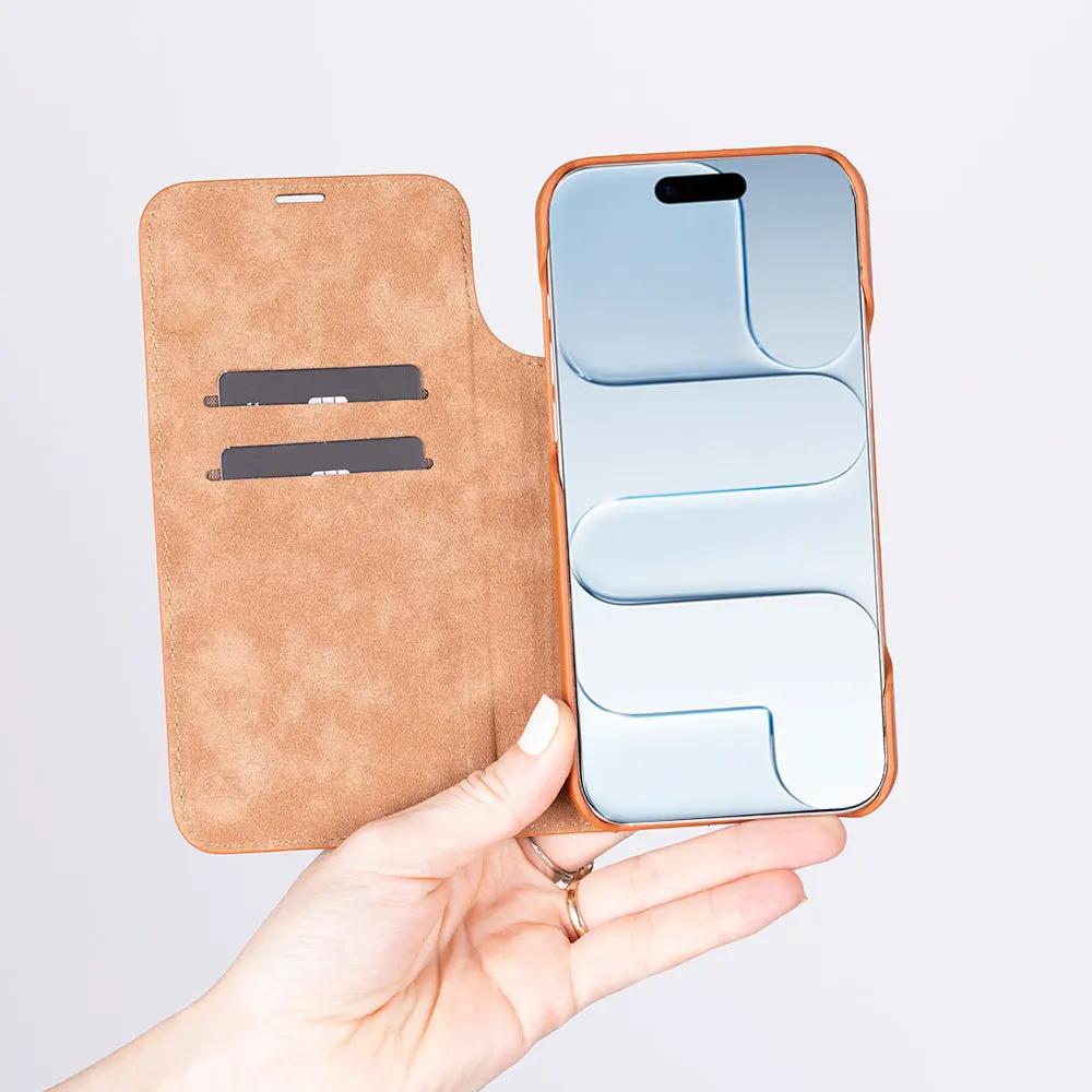 Decatur iPhone 17 Leather Folio Wallet Case by TORONATA