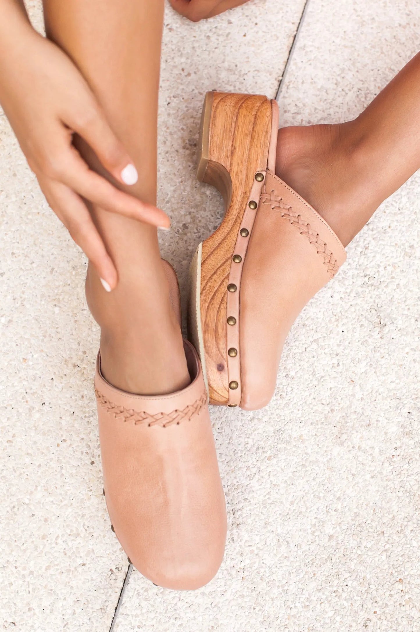 Malibu Leather Clogs (Sz. 11) by ELF