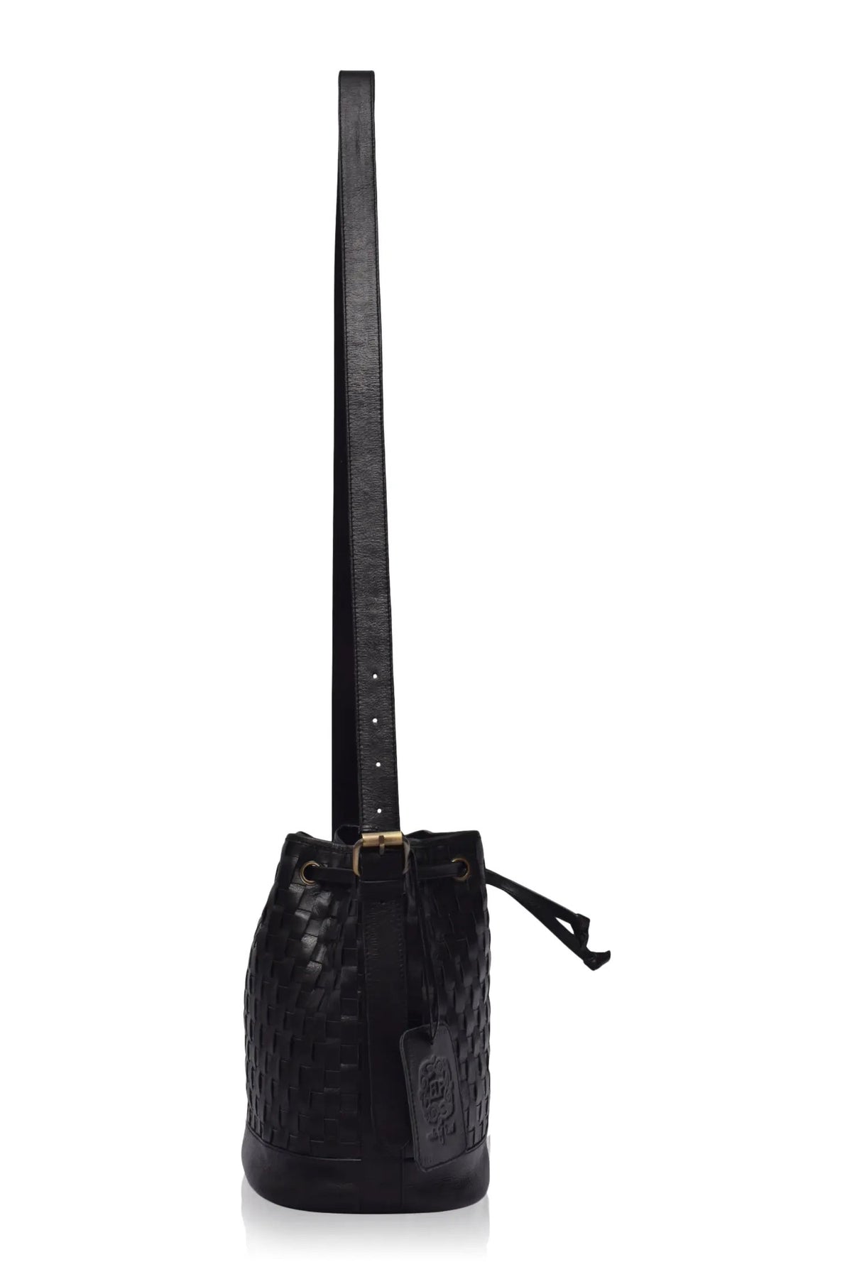 Margo Woven Drawstring Bag by ELF