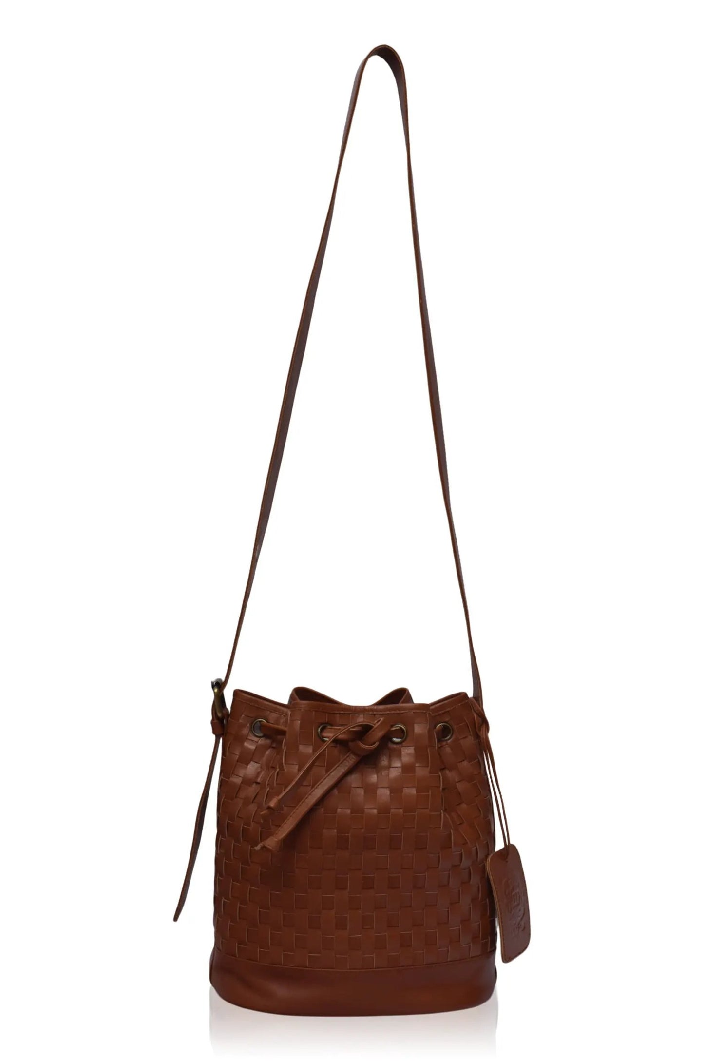 Margo Woven Drawstring Bag by ELF