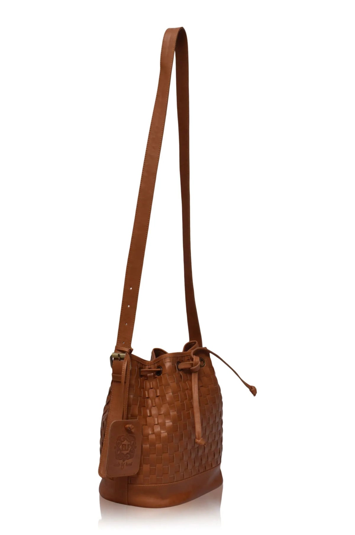 Margo Woven Drawstring Bag by ELF