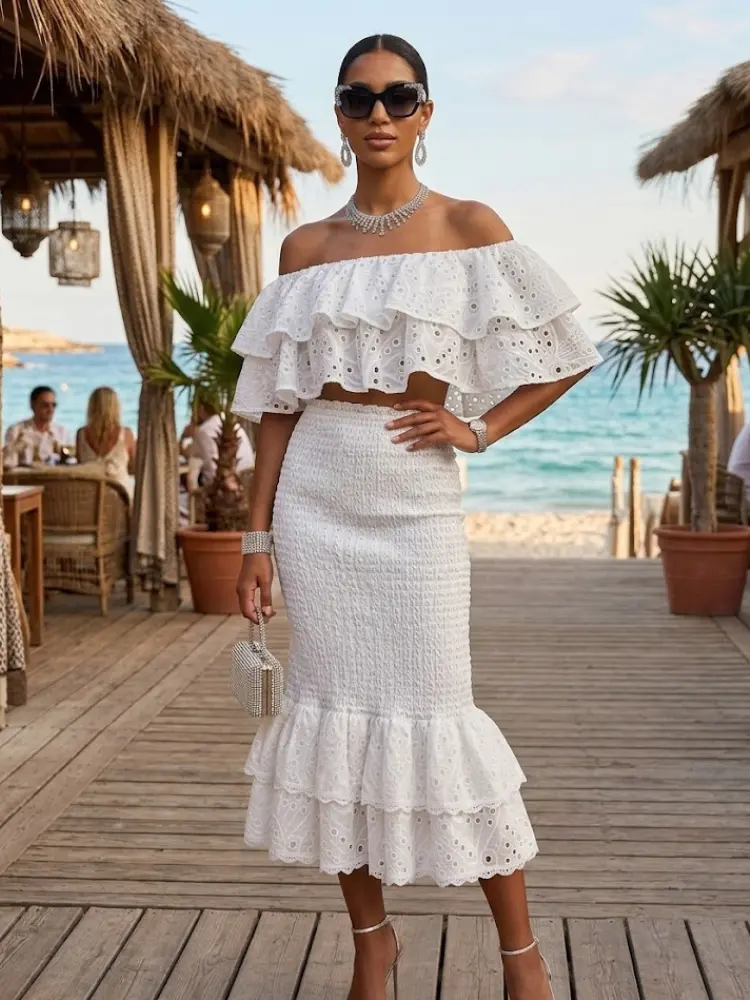 Matching Set Women's CALA DE SANT VICENT New Collection - Summer in IBIZA - BYMANYC ® New York by BYMANYC ® New York