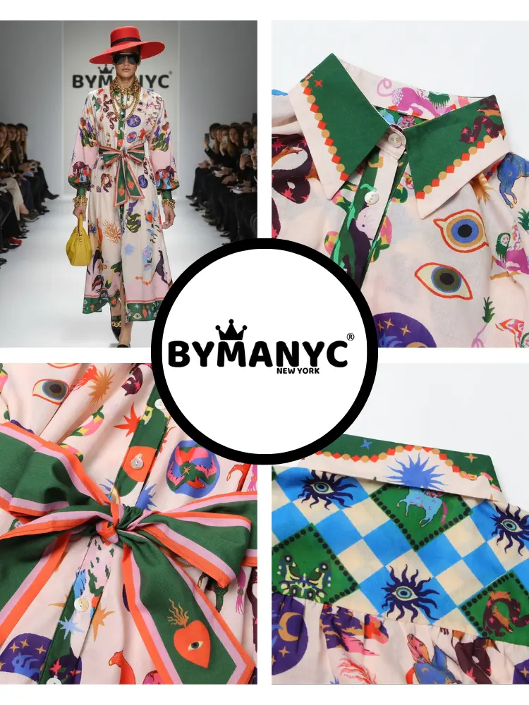 Maxi Dress New Collection BYMANYC ® New York • Dreamlike Artistic Print by BYMANYC ® New York