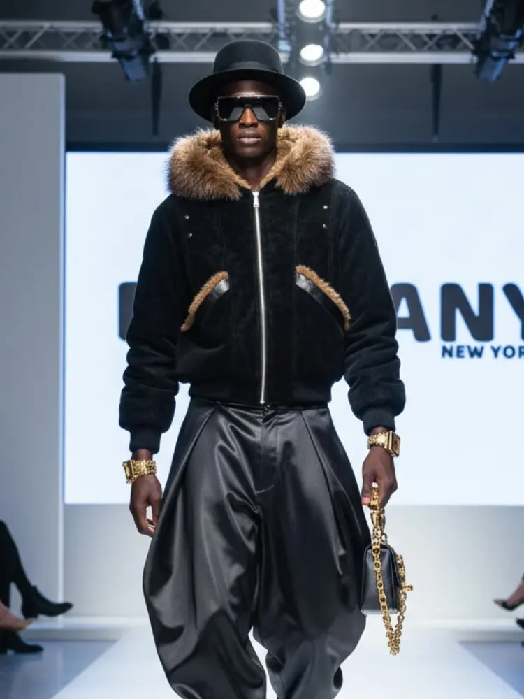 Men's Jacket VEGAN SOHO NYFW Colecction BYMANYC ® New York by BYMANYC ® New York