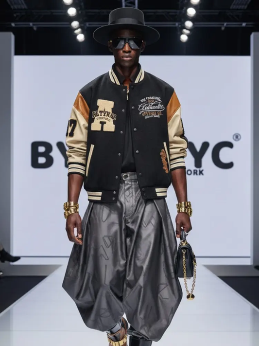 Men's Jacket VEGAN TRIBECA NYFW Colecction BYMANYC ® New York by BYMANYC ® New York