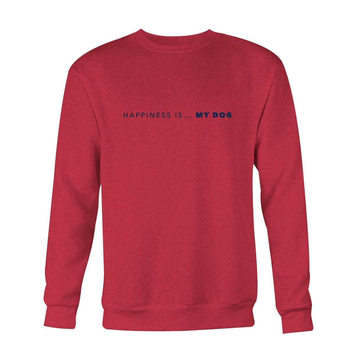 Men's My Dog Crew Sweatshirt, Chili by Pets Collection