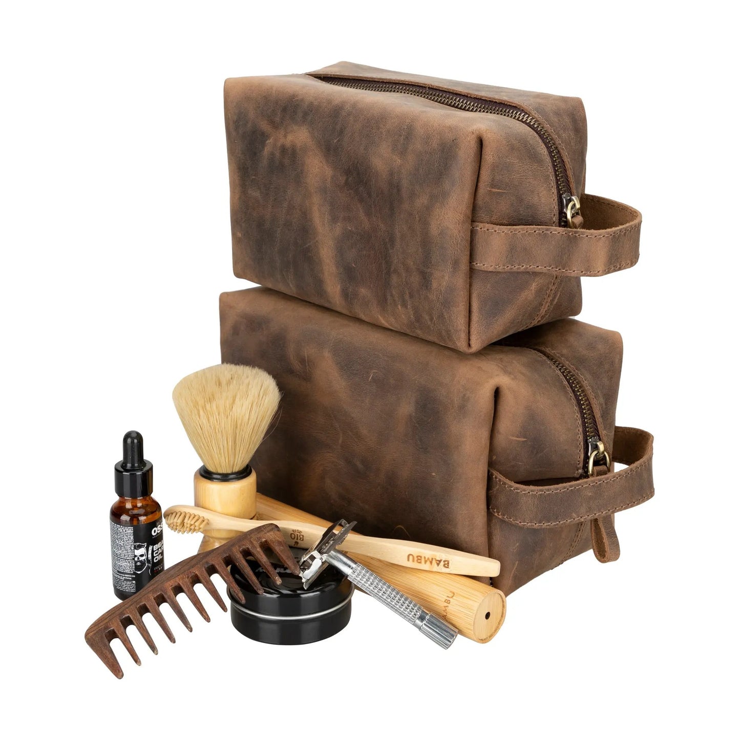 Eve Leather Dopp Kit, Medium by TORONATA