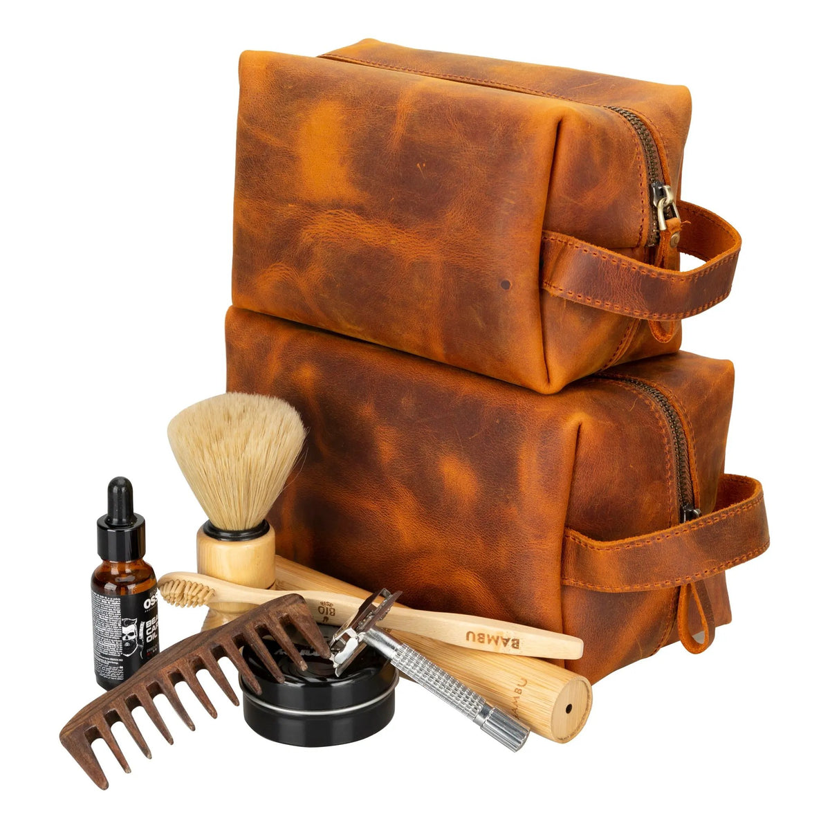 Eve Leather Dopp Kit, Medium by TORONATA