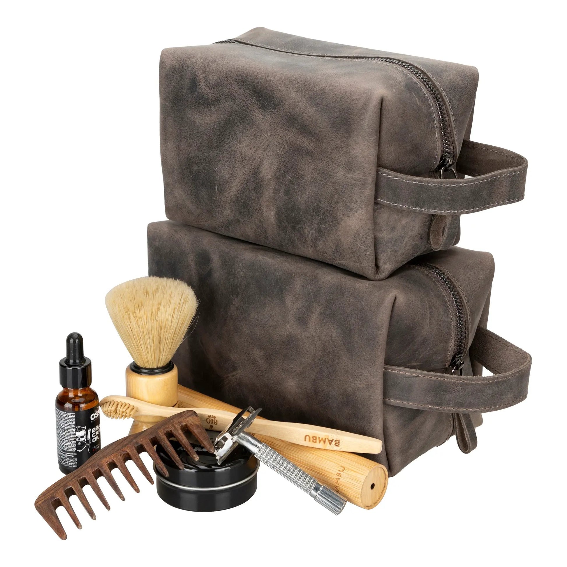 Eve Leather Dopp Kit, Medium by TORONATA