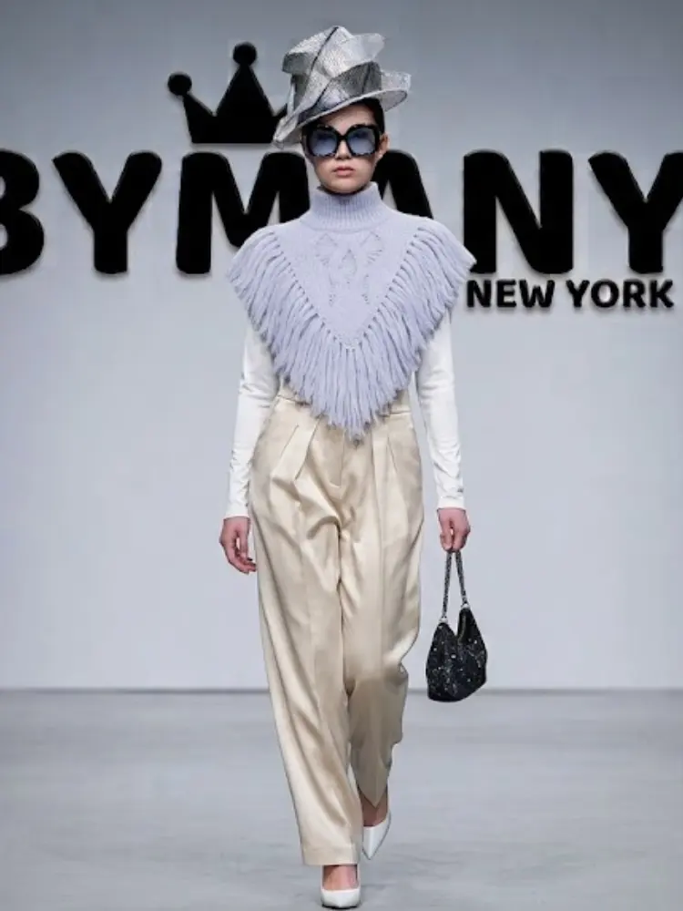 WOMEN'S JACKET CAPE Ecological Prêt-à-Porter New Collection FLATIRON BYMANYC ® New York-0