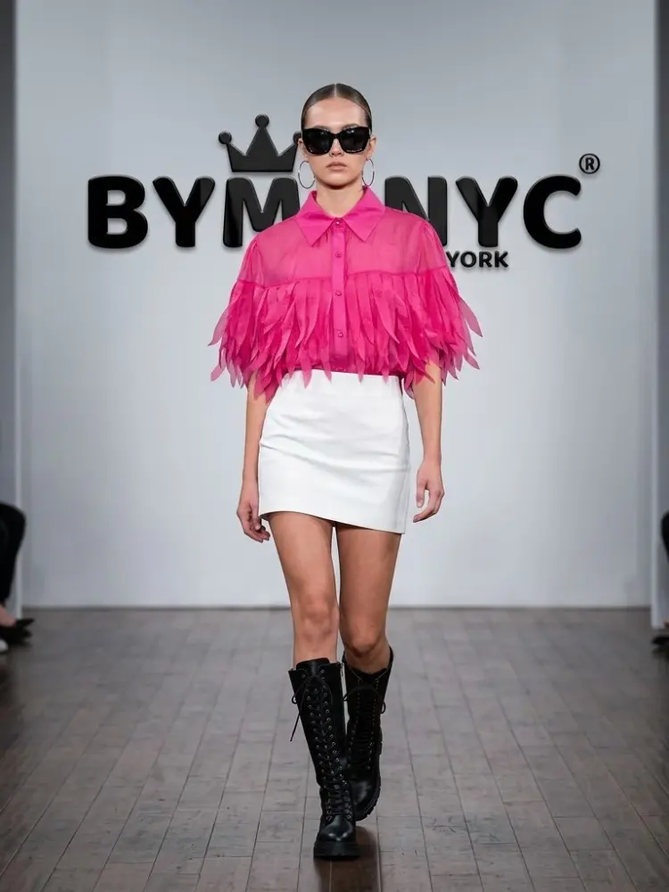 WOMEN'S BLOUSE Elegant Ecological Prêt-à-Porter New Collection UPPER EAST SIDE BYMANYC ® New York by BYMANYC ® New York
