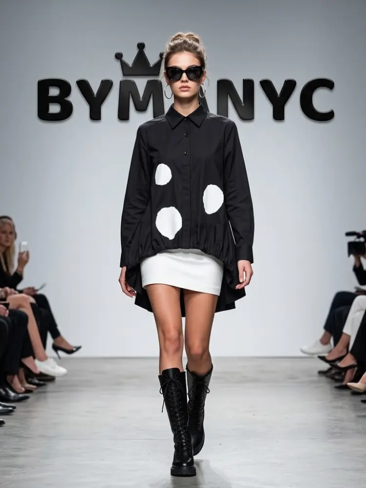 WOMEN'S BLOUSE Elegant Ecological Prêt-à-Porter New Collection CHELSEA BYMANYC ® New York by BYMANYC ® New York
