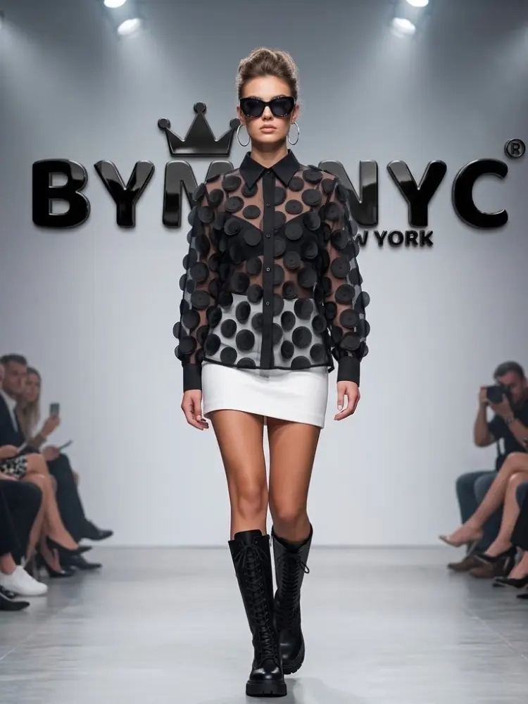 WOMEN'S BLOUSE Elegant Ecological Prêt-à-Porter New Collection TRIBECA BYMANYC ® New York by BYMANYC ® New York