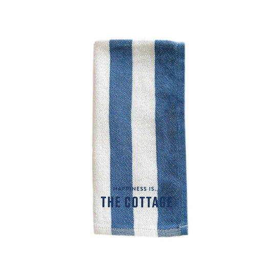 Napkin: Cottage, Blue Stripe by Cottage Collection