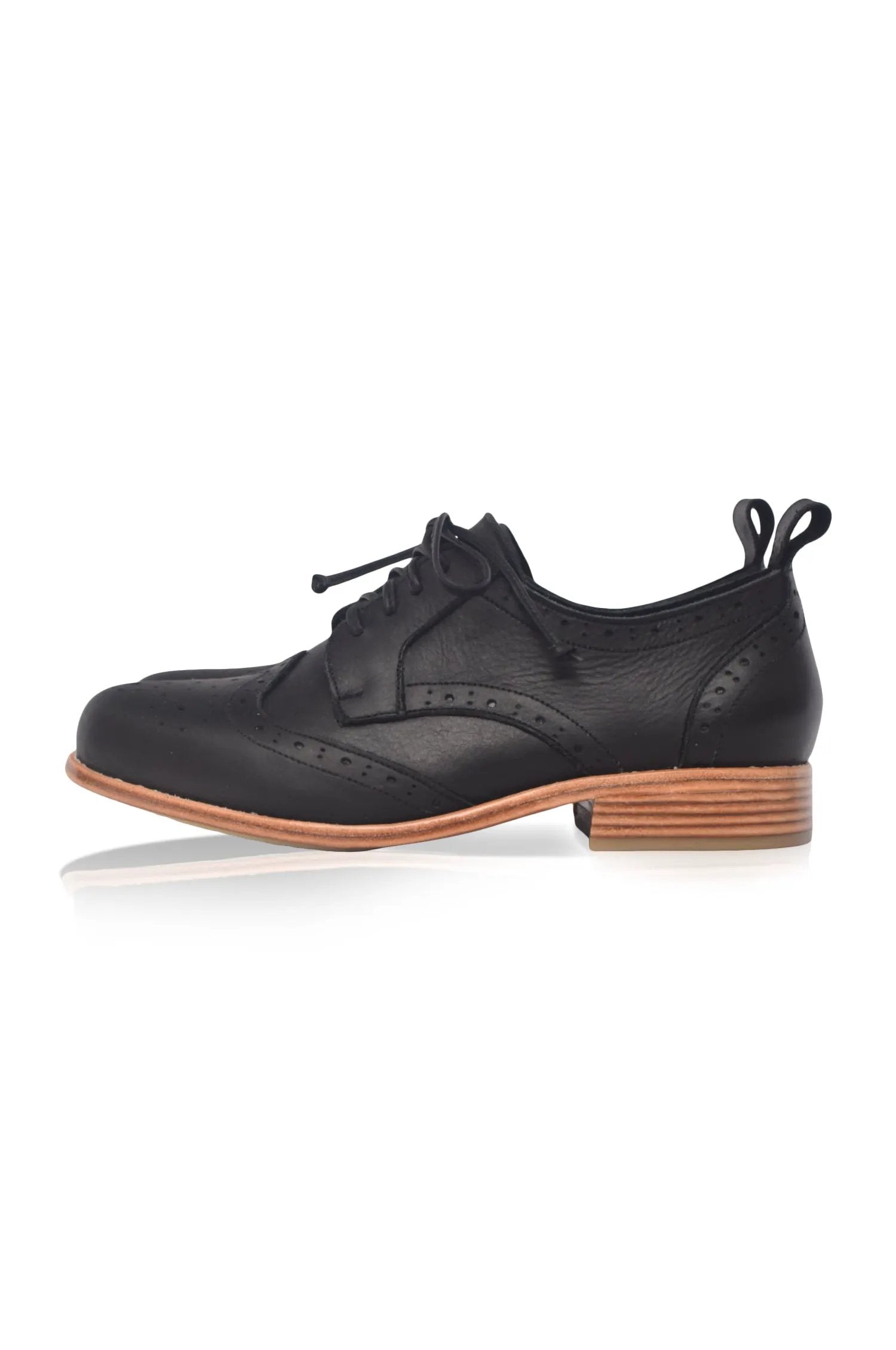 Northlight Cutout Leather Brogues by ELF