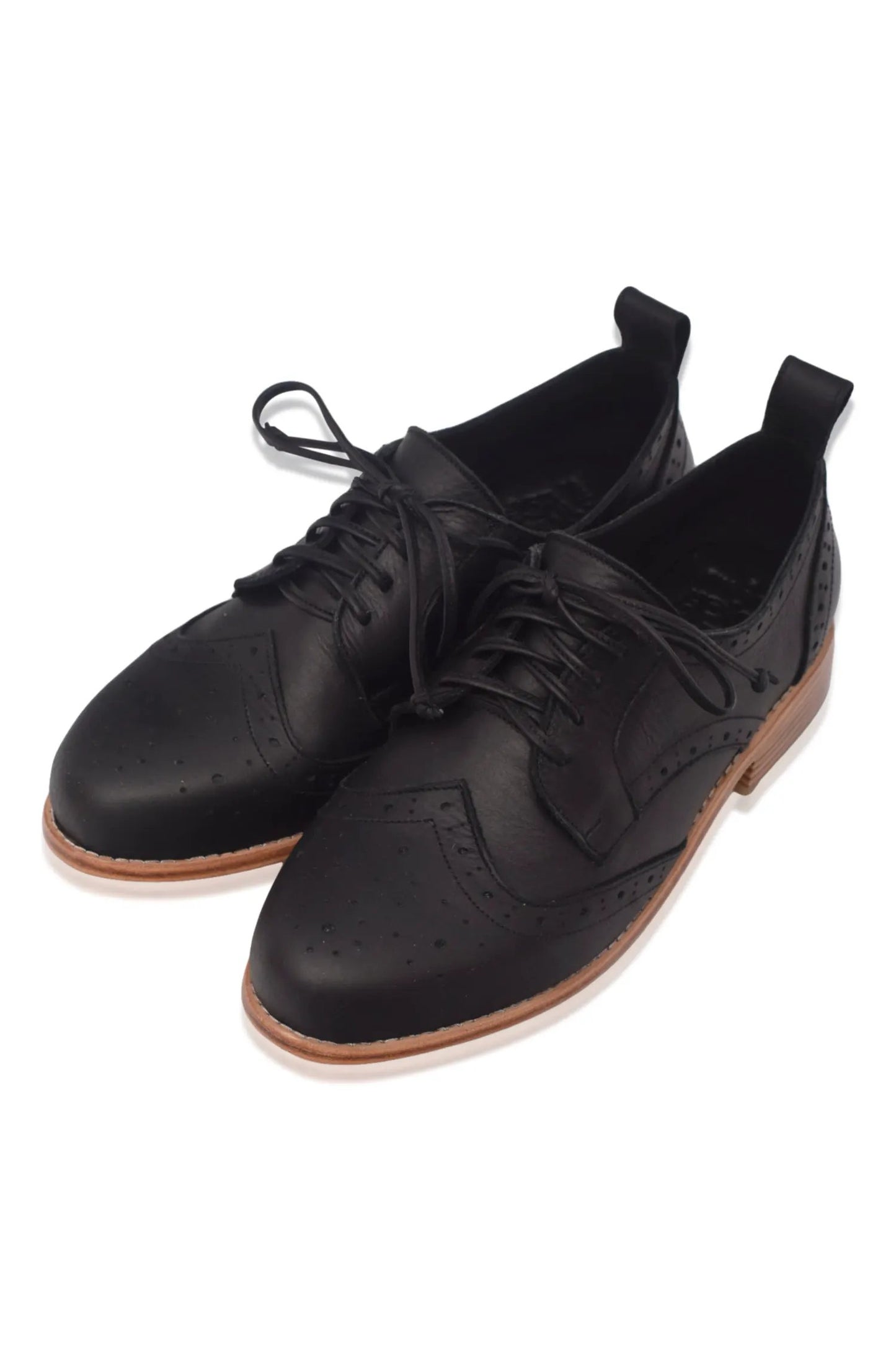 Northlight Cutout Leather Brogues by ELF