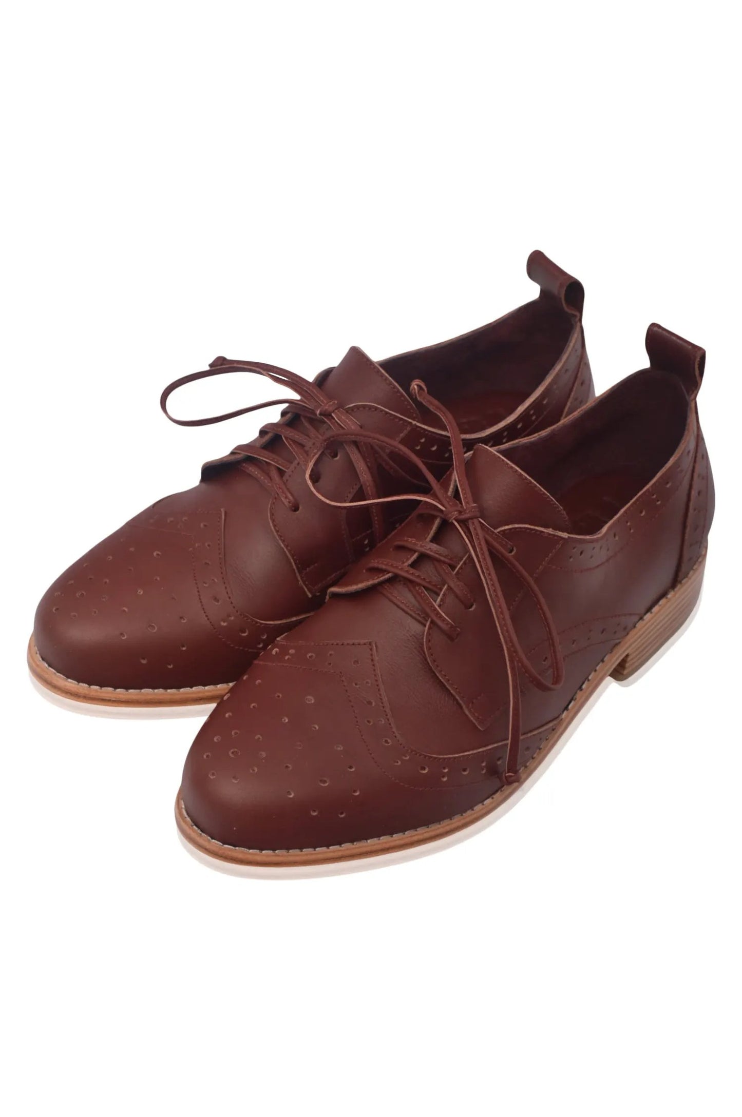 Northlight Cutout Leather Brogues by ELF