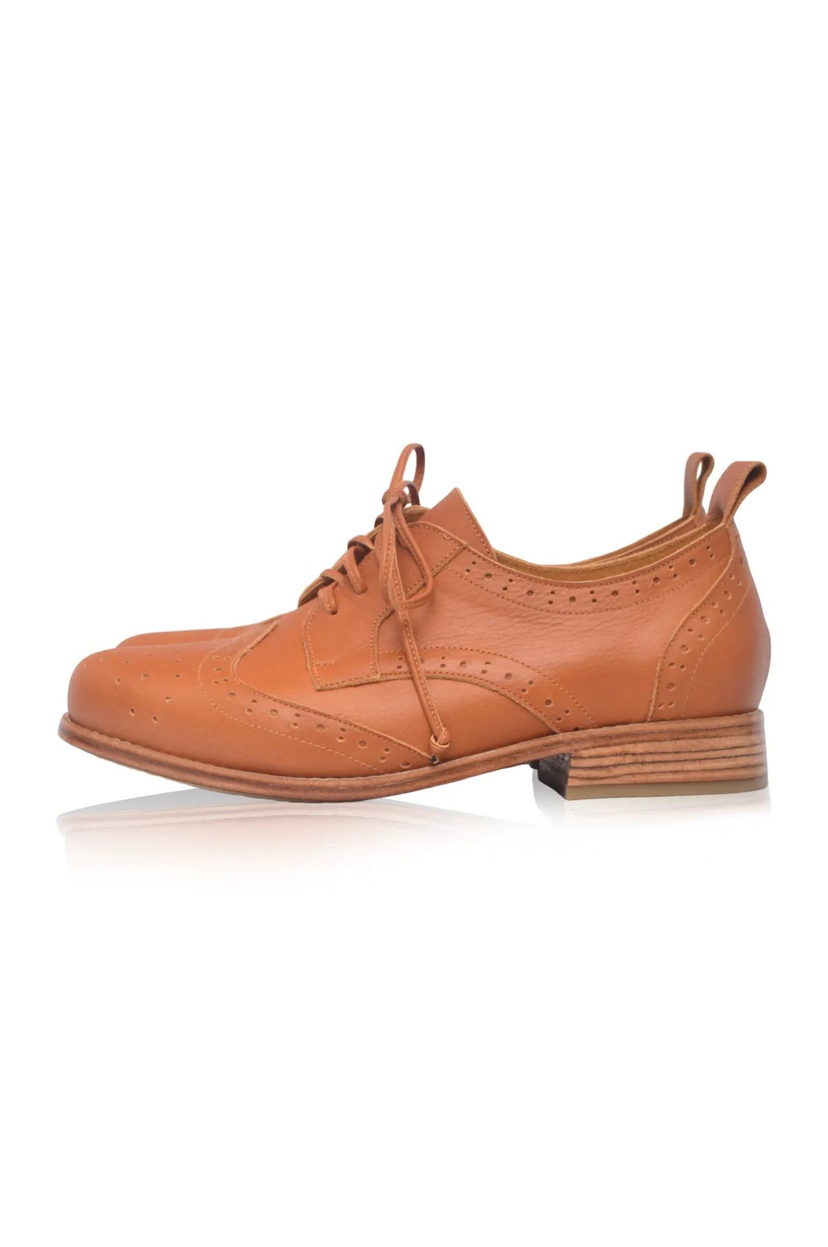 Northlight Cutout Leather Brogues by ELF