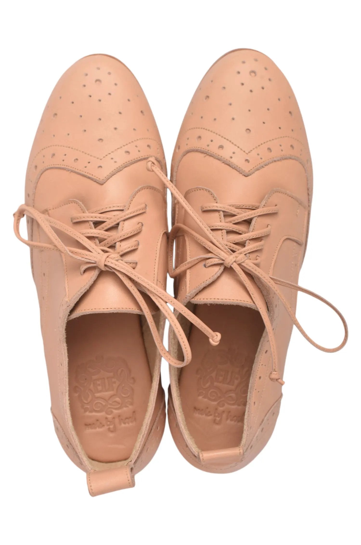 Northlight Cutout Leather Brogues by ELF