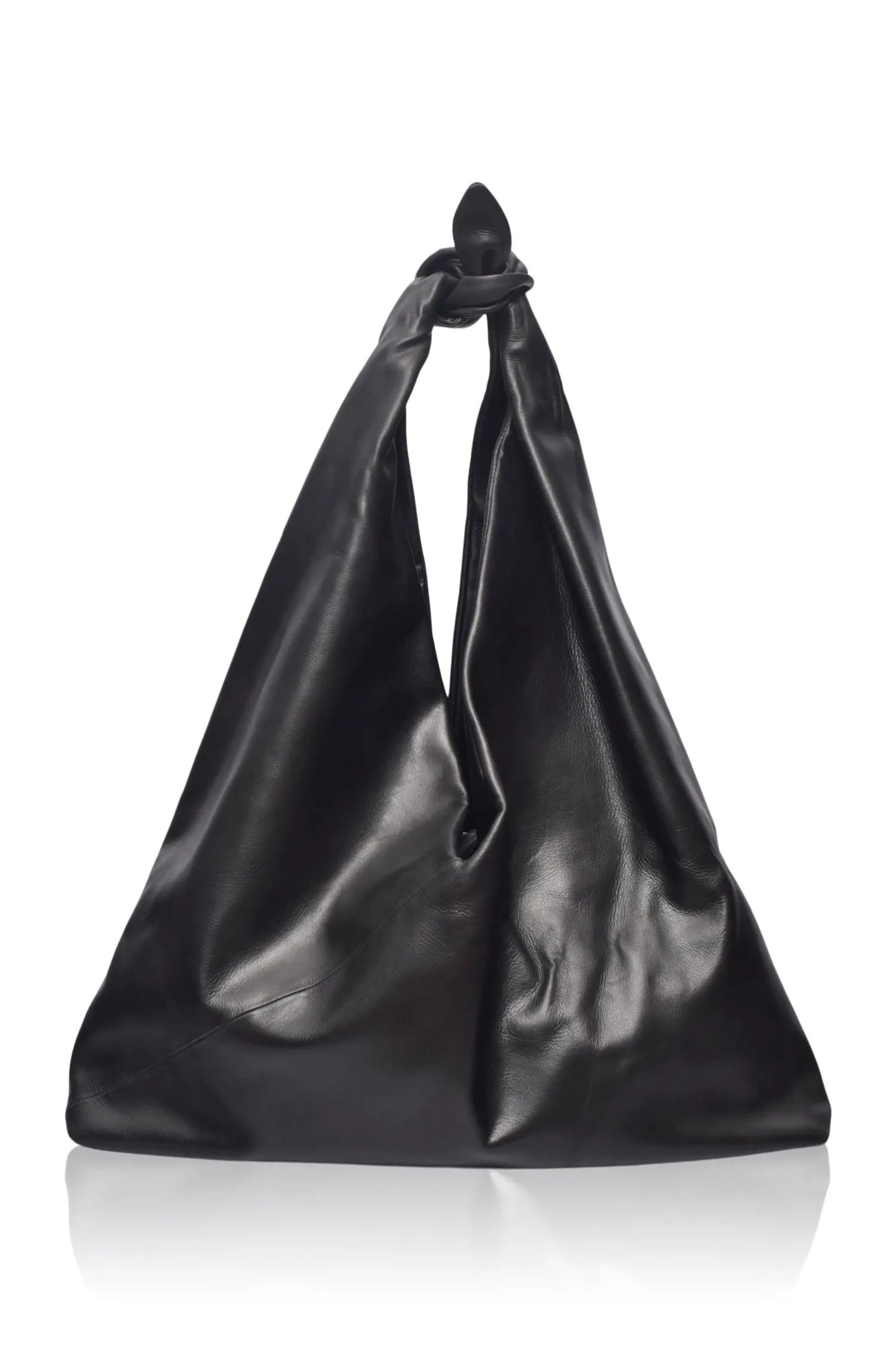 Nudo Knotted Leather Shoulder Bag by ELF