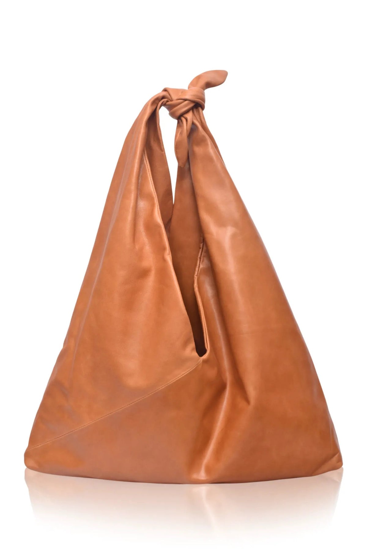 Nudo Knotted Leather Shoulder Bag by ELF