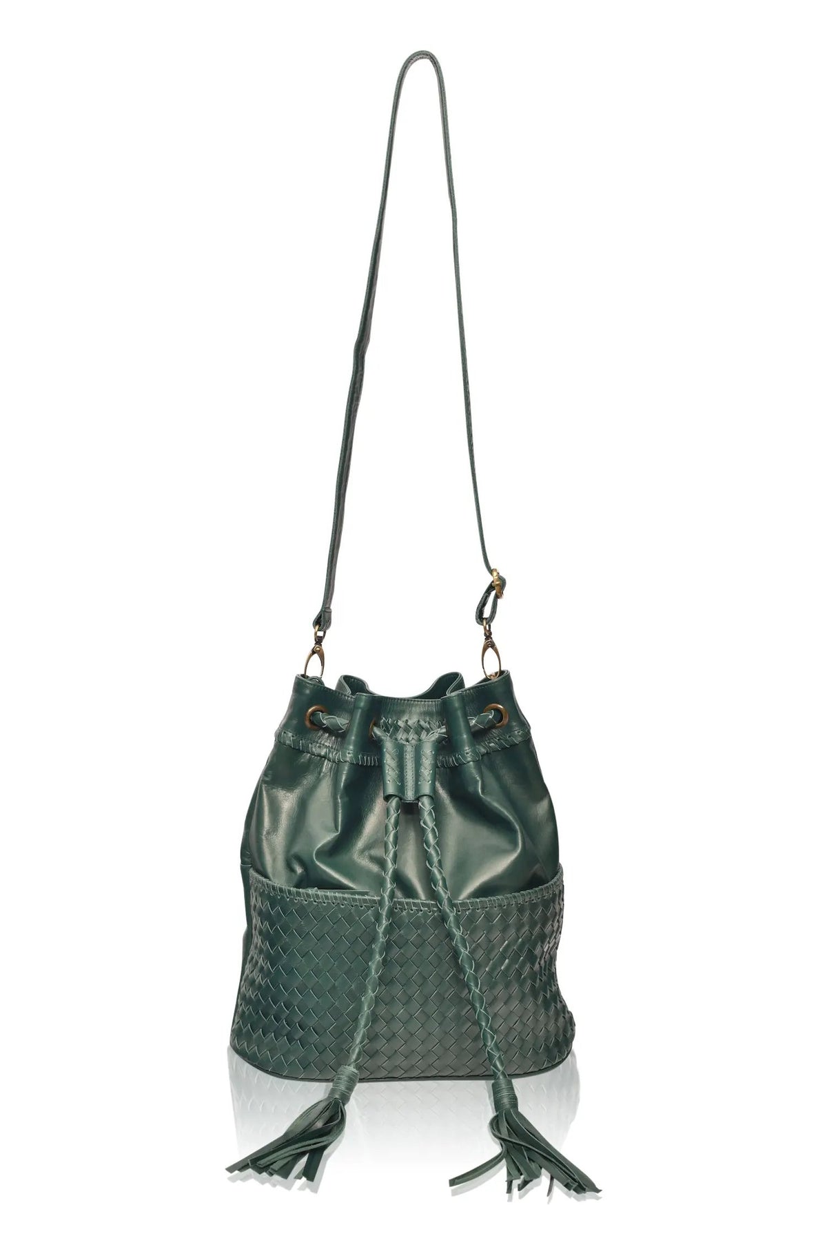 Ocean Alley Convertible Leather Backpack by ELF