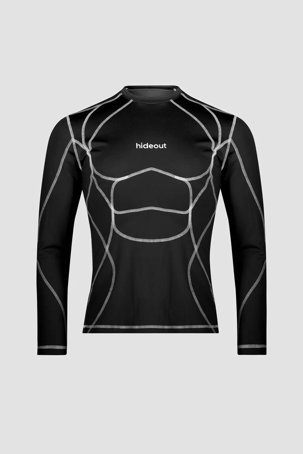 Orbit Stitch Long-sleeve Performance Fitted Top by Hideout