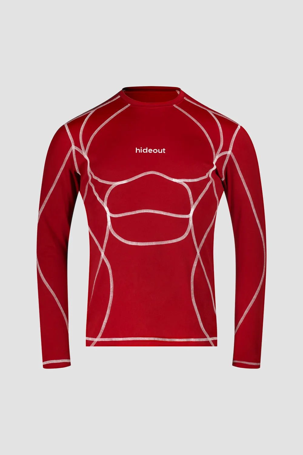 Orbit Stitch Long-sleeve Performance Fitted Top by Hideout