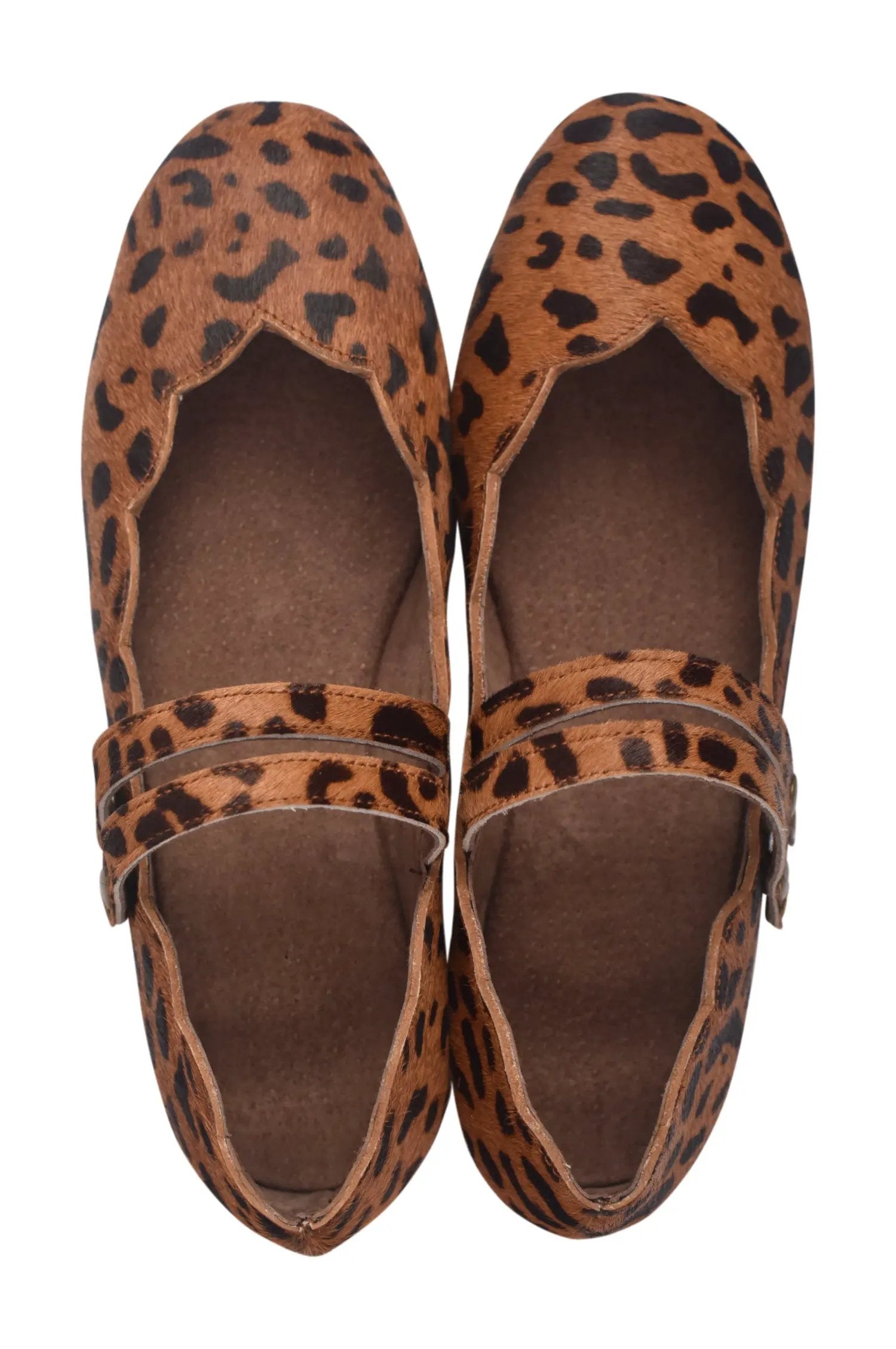 Daydream Animal Print Mary Jane Flats by ELF