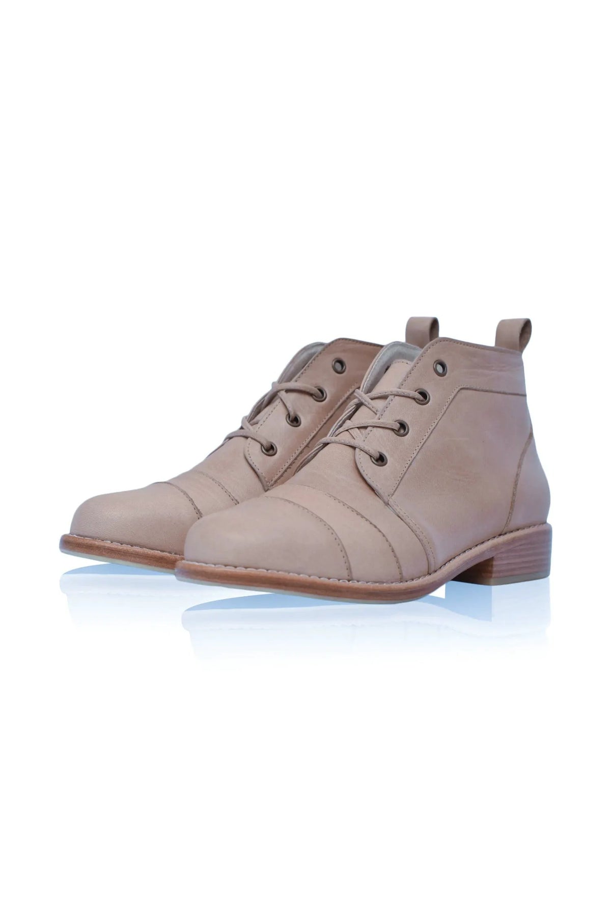 Passage Lace-Up Leather Boots by ELF
