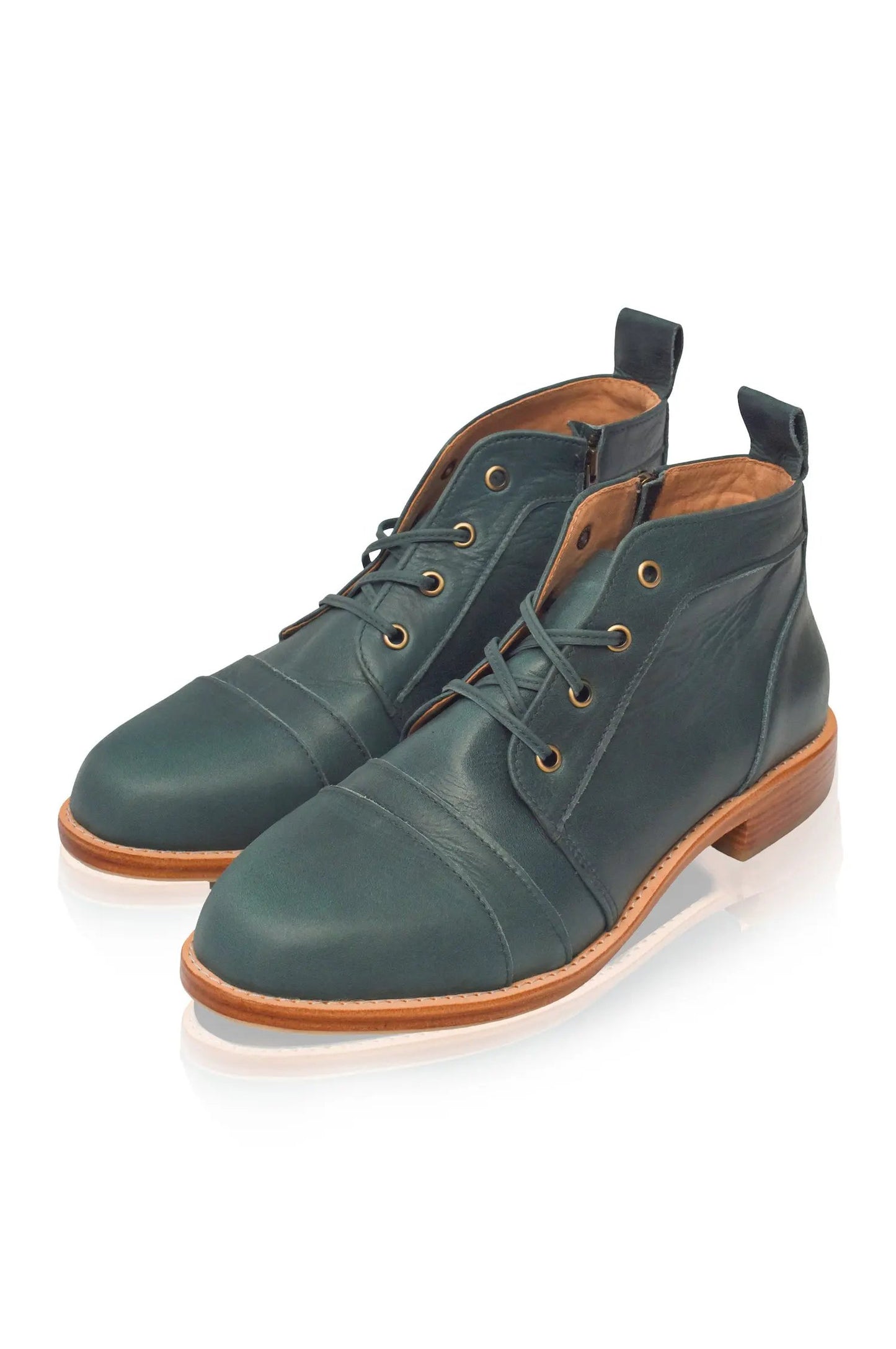Passage Lace-Up Leather Boots by ELF