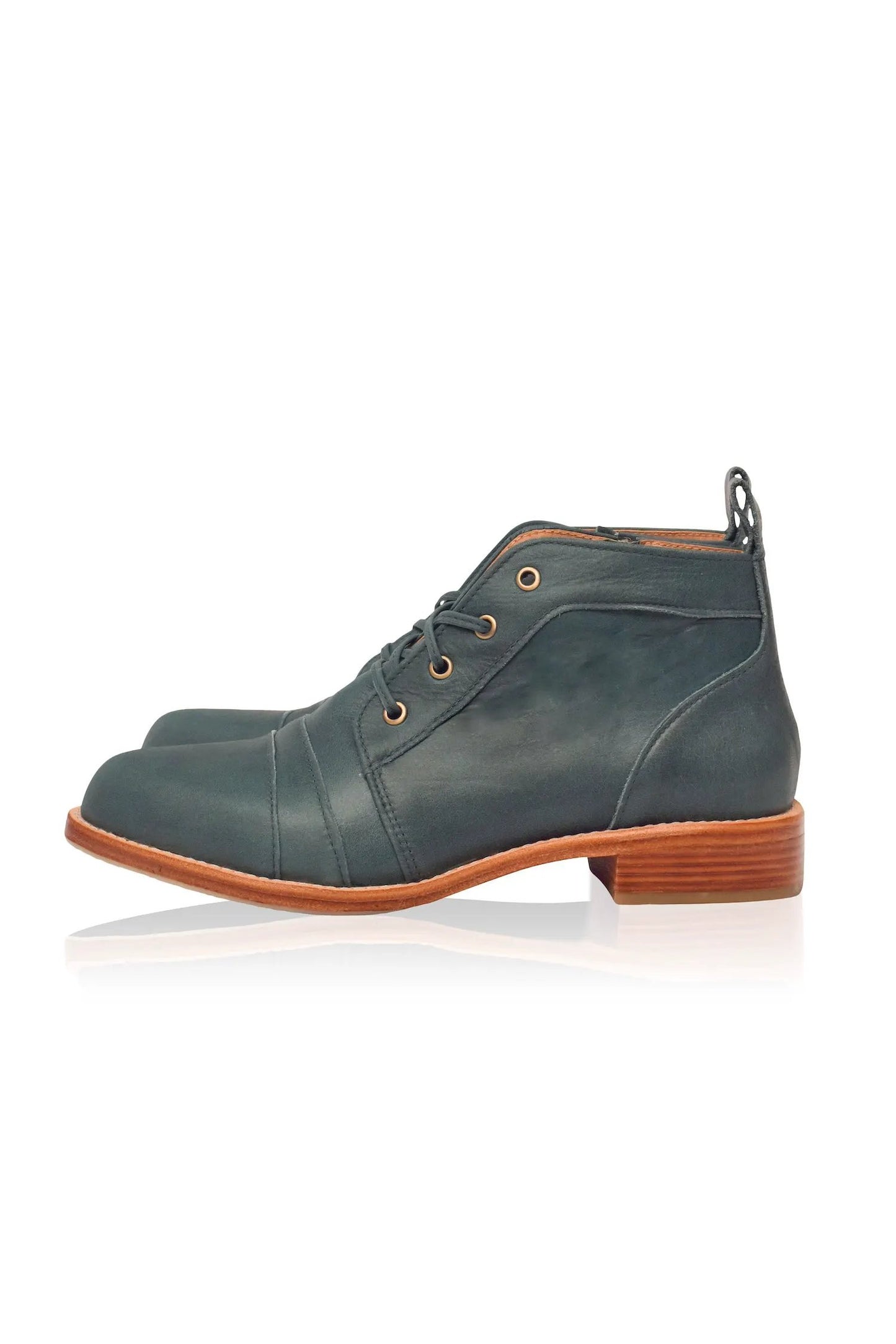 Passage Lace-Up Leather Boots by ELF