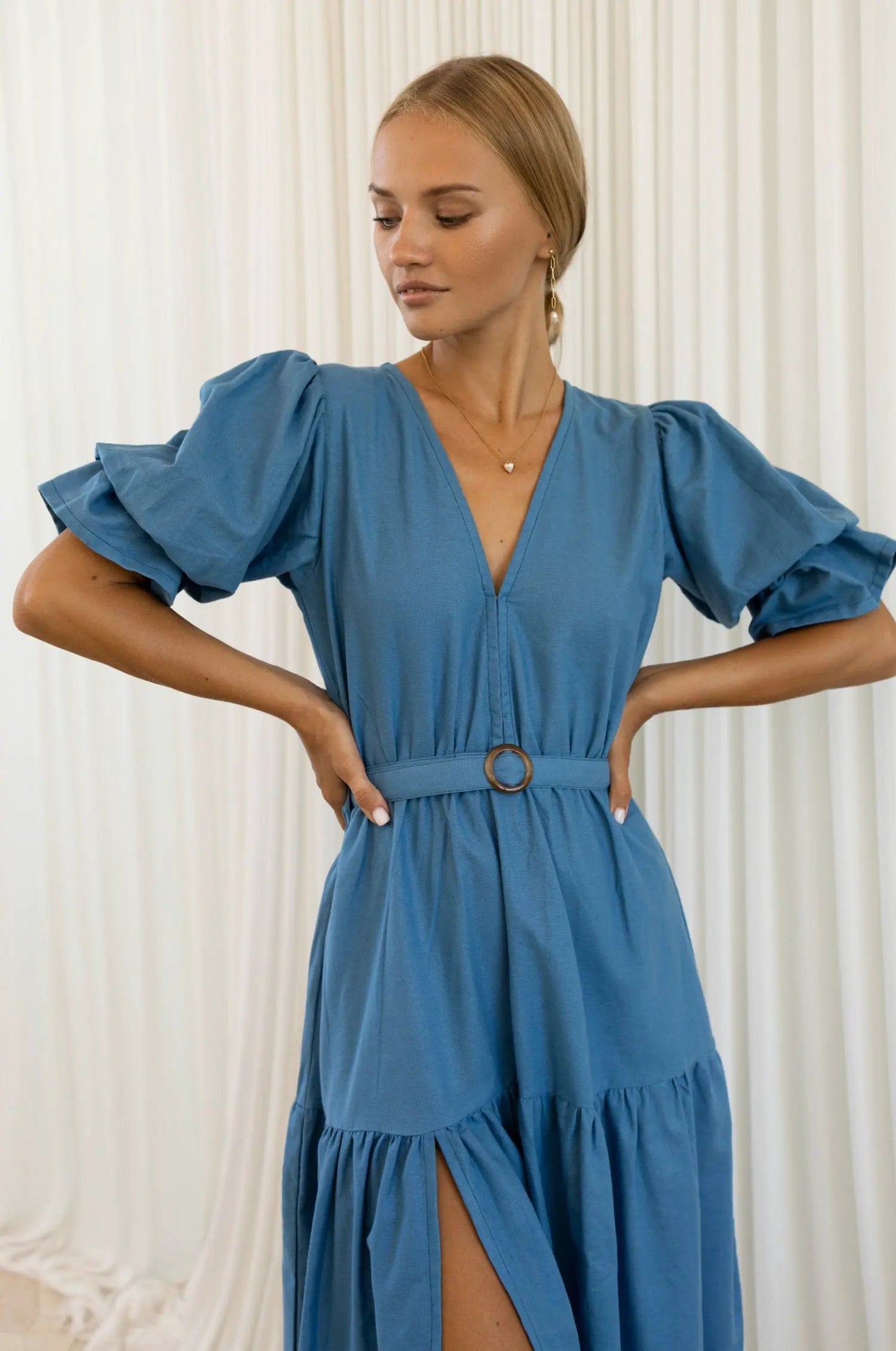 Peony Midi Dress (Sale) by ELF